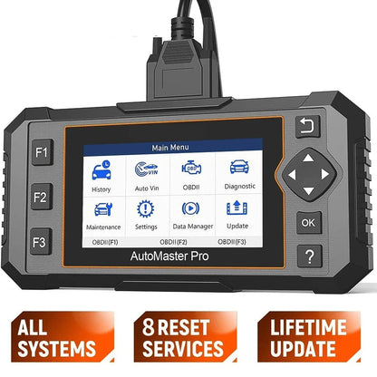 OBD2-Scanner – Autodiagnoseapparaat – Foutcode Lezer – Diagnose Tool – Auto Scanner – 4,3 Inch Kleurenscherm – Levenslange Updates