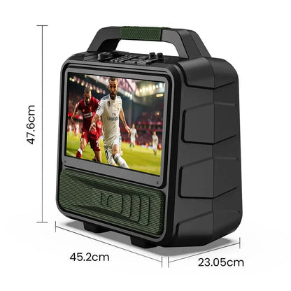 Outdoor Tv – Draagbare Tv – Tuin Tv – Waterbestendige Tv – Full Hd Scherm – 60W Audio