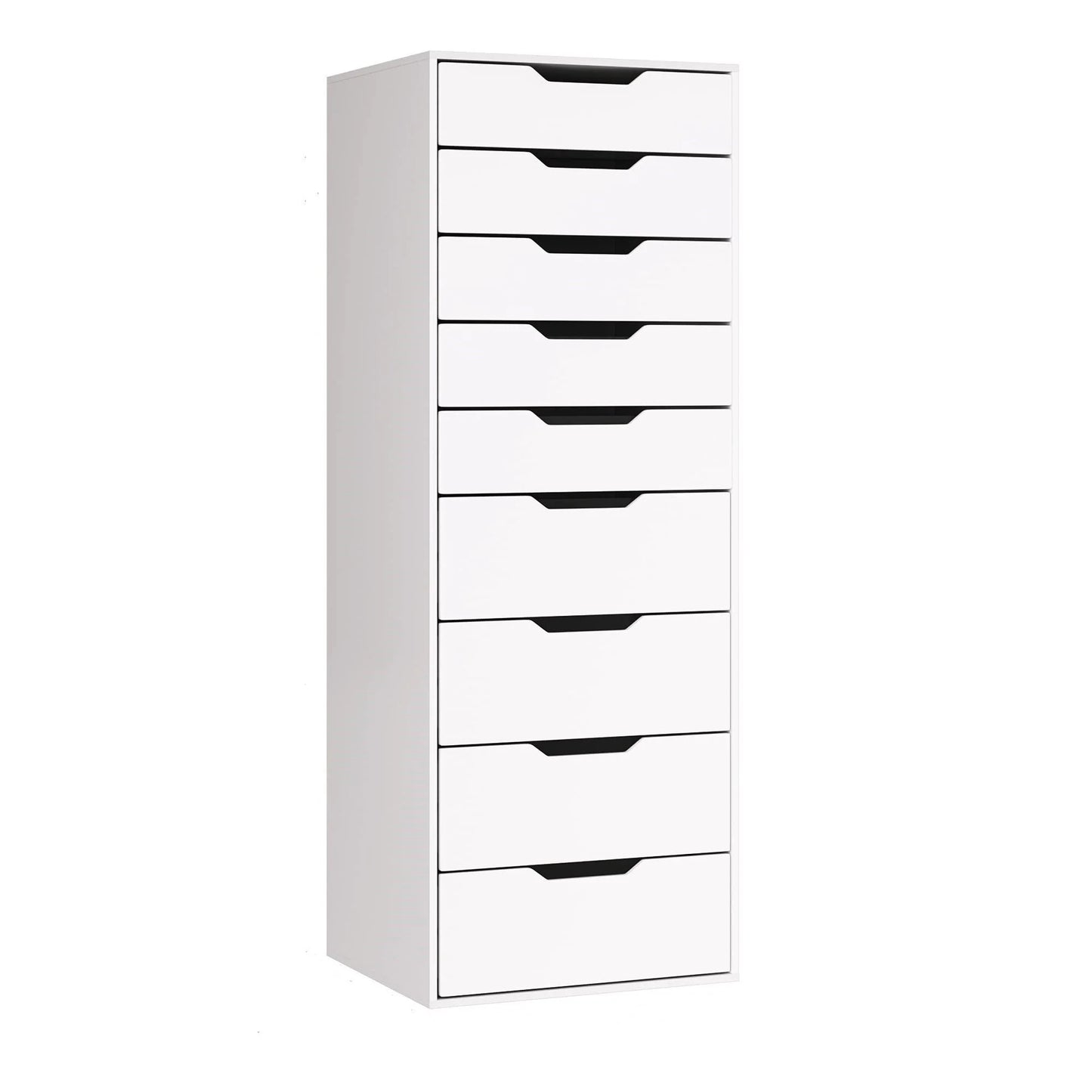 Ladekast - Opbergkasten - Organizer - Dressoir - Woonkamer - 24,3 cm x 45 cm x 40 cm - Wit