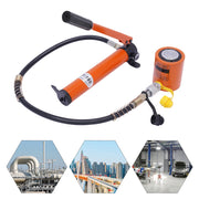 Luchtpomp - Auto Jack Luchtpomp - Hydraulische - Lucht Hydraulische Jack - Handmatige hydraulische pomp - 7kg - Oranje