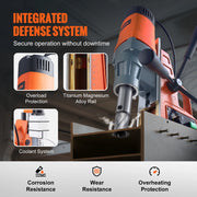 Drill - Magnetic Drill - Drill - 1550W 2” Drill Diameter - 13000N 500 RPM - with variable speed drill