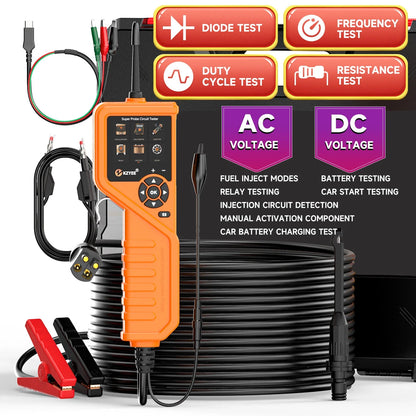 Allround Autodiagnose Tester – Circuit Tester – Accu Tester – Relais Tester – Injectortester – Spanning Tot 110V – Continuïteitstest Met Geluid - QUORE