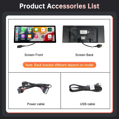 12.3'' Ultra-thin Linux Screen Car Multimedia Display For BMW 1 2 Series F20 F21 F22 F23 NBT EVO Wireless CarPlay Android Auto