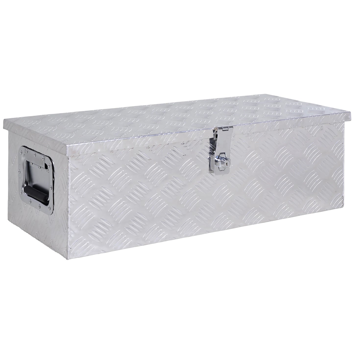 Aluminium Opbergkoffer – Gereedschapskoffer – Transportkist – Opbergdoos – Bewaarbox – Lichtgewicht 5 Kg – Veilig Op Slot - QUORE