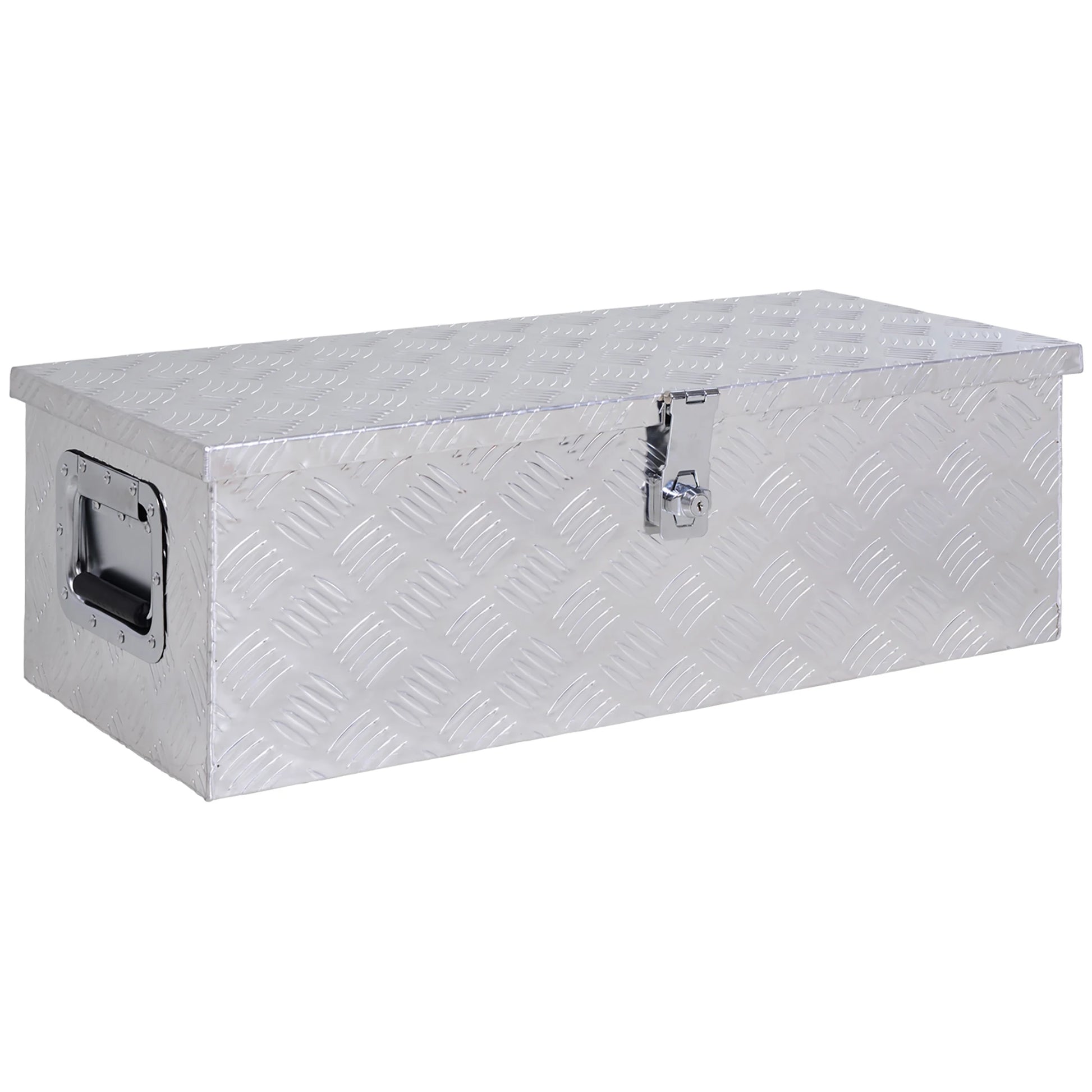 Aluminium Opbergkoffer – Gereedschapskoffer – Transportkist – Opbergdoos – Bewaarbox – Lichtgewicht 5 Kg – Veilig Op Slot - QUORE