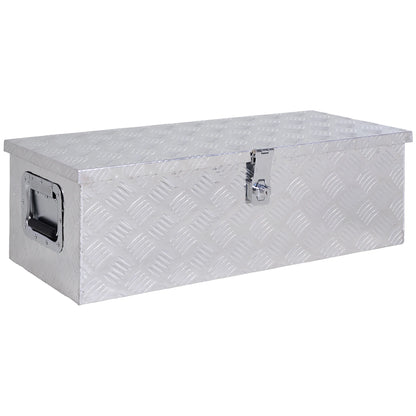 Aluminium Opbergkoffer – Gereedschapskoffer – Transportkist – Opbergdoos – Bewaarbox – Lichtgewicht 5 Kg – Veilig Op Slot - QUORE