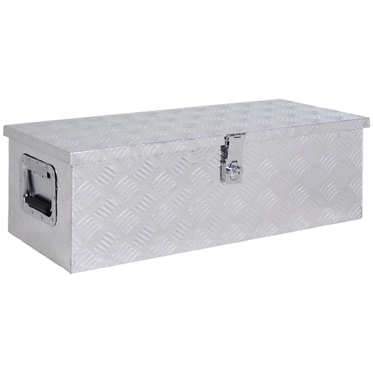 Aluminium Opbergkoffer – Gereedschapskoffer – Transportkist – Opbergdoos – Bewaarbox – Lichtgewicht 5 Kg – Veilig Op Slot - QUORE