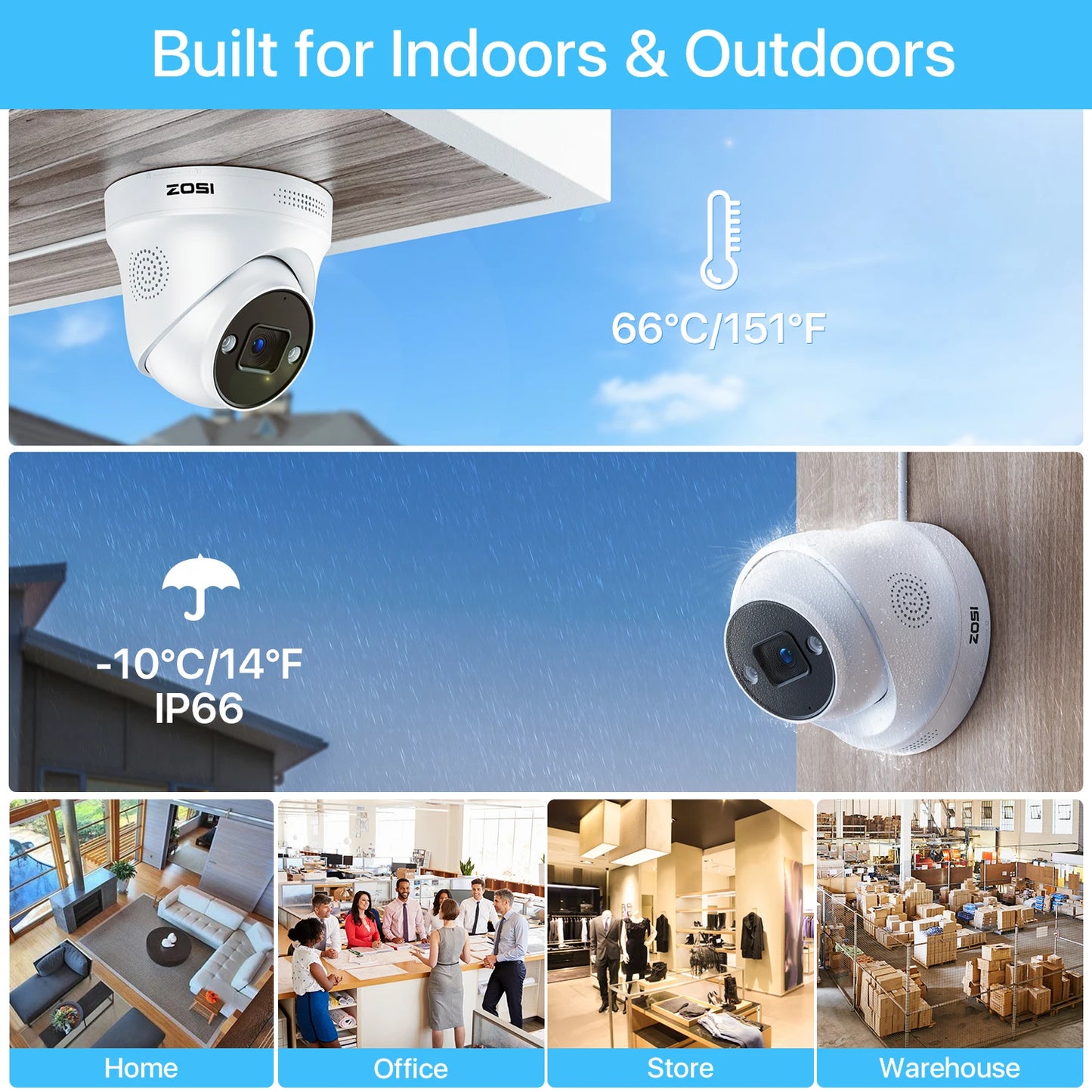 Beveiligingscamera Set – CCTV Camera Systeem – Surveillance Cameras – IP Camera’s – 16-Kanaals 5MP – Slimme Personen & Voertuigdetectie – Kleur Nachtzicht Met PoE