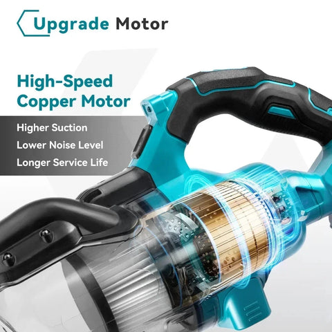 Cordless stick vacuum cleaner - Vacuum cleaner - Vacuum cleaner cordless - Vacuum cleaner - Vacuum cleaner cordless - 1000W - without 18V battery