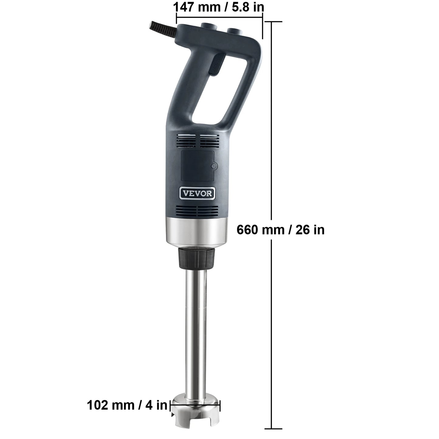Staafmixer - Staafmixer set - Mixer - Handmixer - Krachtige Staafmixer - 750W - VS Mes – Voor Soep, Babyvoeding & Meer