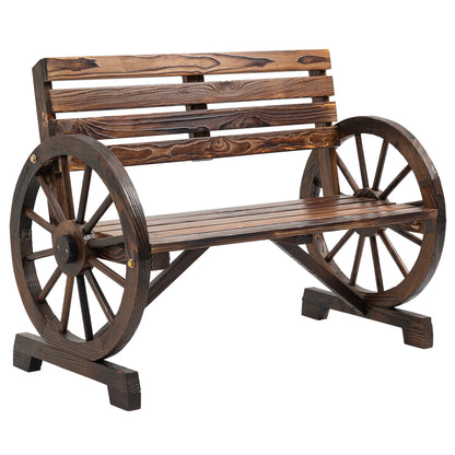 Houten Tuinbank – Buitenbank – Tuinmeubel – Verandabank – Grenenhout – Waterbestendig – Stevig 240 Kg
