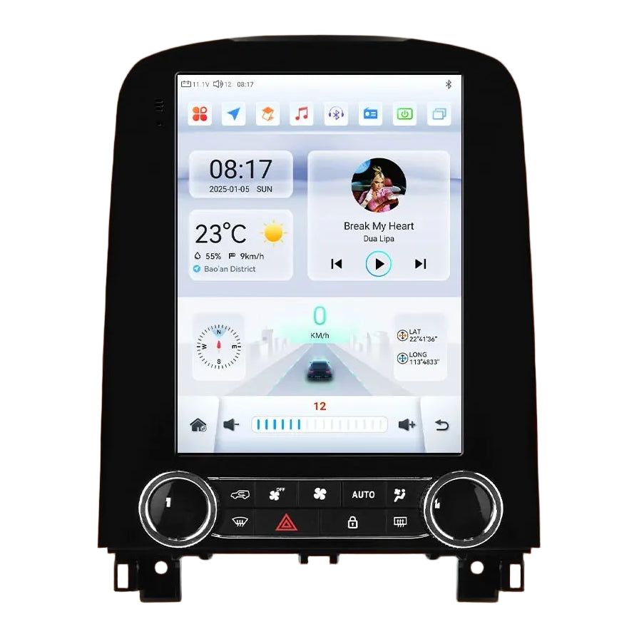 Multimedia Auto Radio – Autoradio Navigatie – Inbouwradio – Dashboard Speler – 9,7" Touchscreen – 360° Camera Ondersteuning – 4G Wifi Connectiviteit