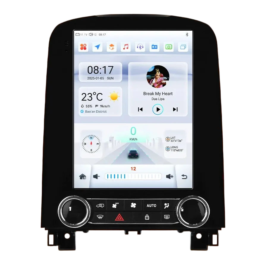 Autoradio Renault Scenic – Multimedia Systeem – Touchscreen Radio – GPS Navigatie – Carplay Android Auto – 9,7 Inch Scherm – 360° Camera Support – Android 13 – 4G Wifi