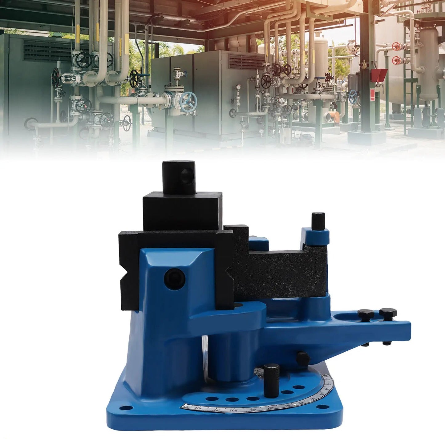 Metalen Buigmachine – Buizenbuiger – Staalbuiger – Handmatige Buigmachine – Robuust Design – Maximaal 120° Buighoek – Geschikt Voor Plat En Rond Staal