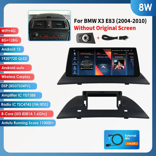Autoradio – Auto Radio – Car Multimedia – Dab Radio – Navigatiesysteem – 10,25 Inch Touchscreen – Android 13 Met 128GB Opslag