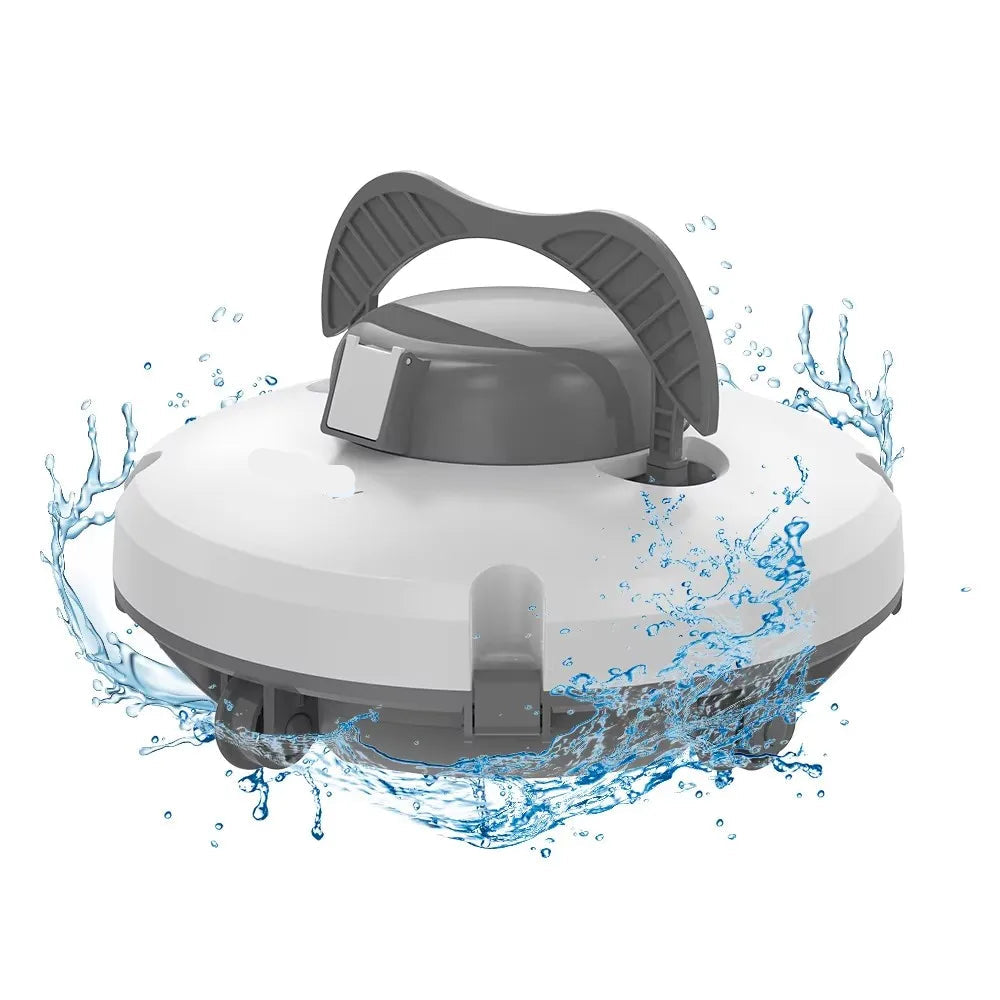 Robotstofzuiger Zwembad – Zwembadrobot – Zwembadreiniger – Pool Cleaner – Zwembadstofzuiger – Draadloos Met 5200mAh Batterij – Krachtige 28W Zuigkracht