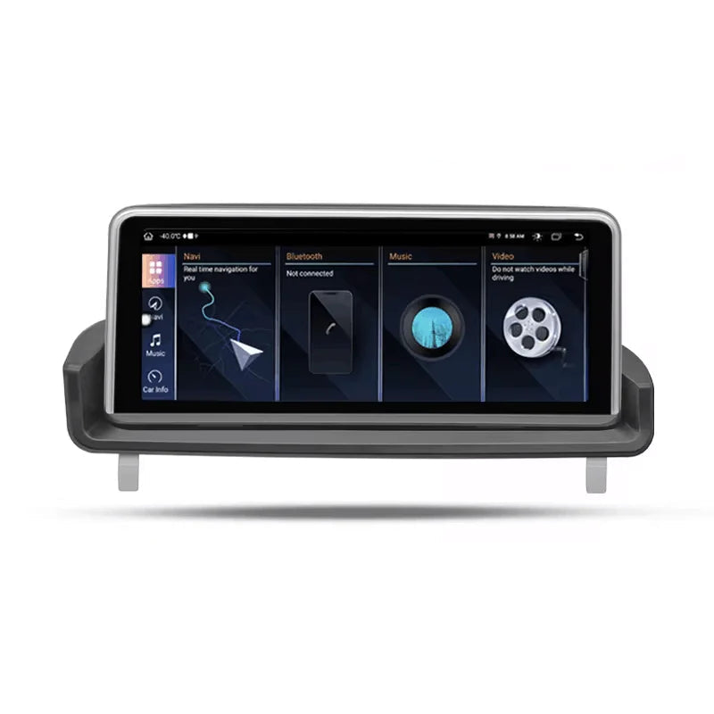 Autoradio BMW 3 Serie – Multimedia Speler – Navigatiesysteem – Touchscreen Radio – Carplay Android Auto – 8-Core Processor – 10,25 Inch Display - QUORE
