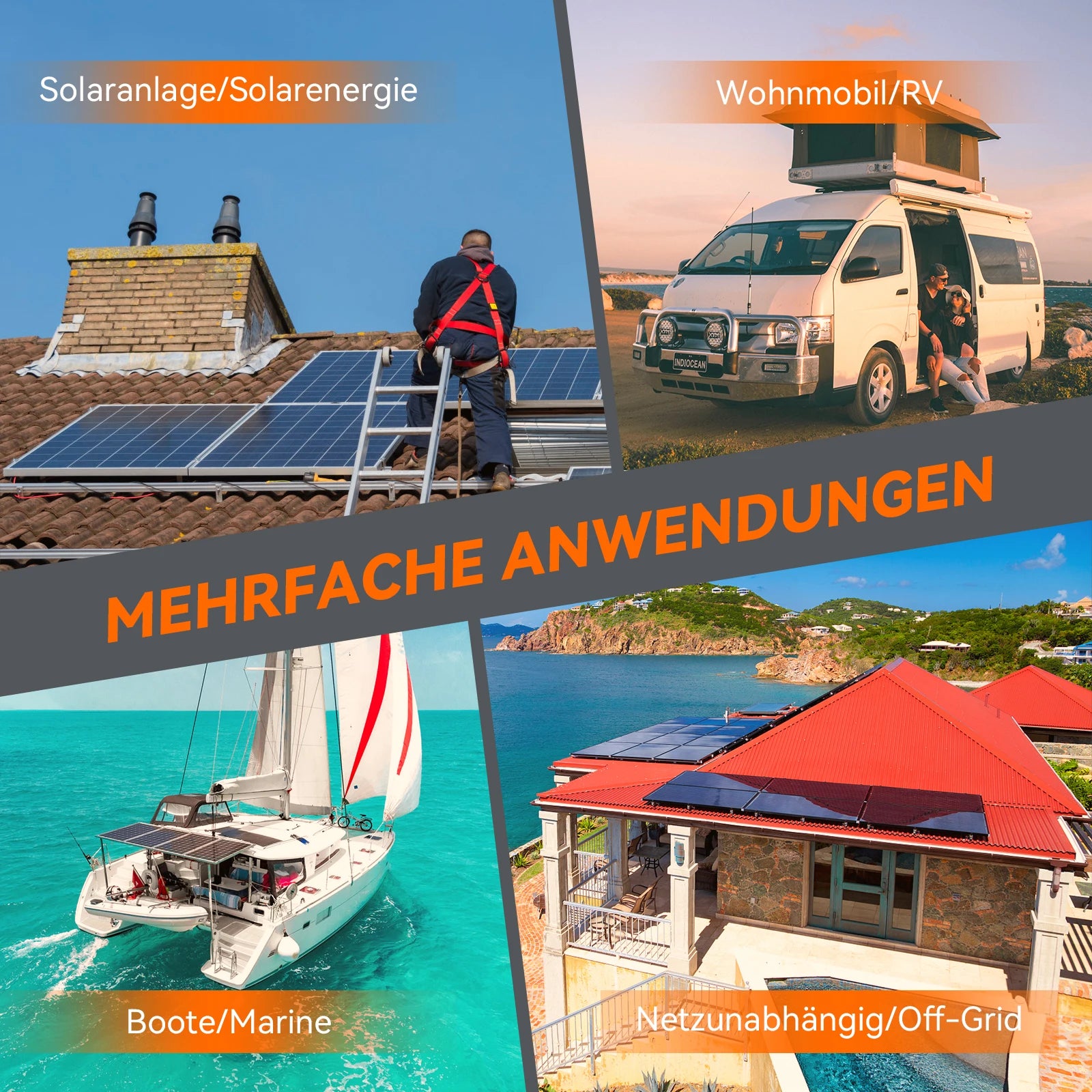 LiFePO4 Batterij – 12V Accu – Camper Accu – Boot Accu – Zonnepanelen Accu – 100Ah Capaciteit – Battery Management System - QUORE