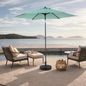 Parasol – Zweefparasol – Tuinparasol – Balkonparasol – Waterafstotend – UV-Bestendig Polyester – Slingermechanisme