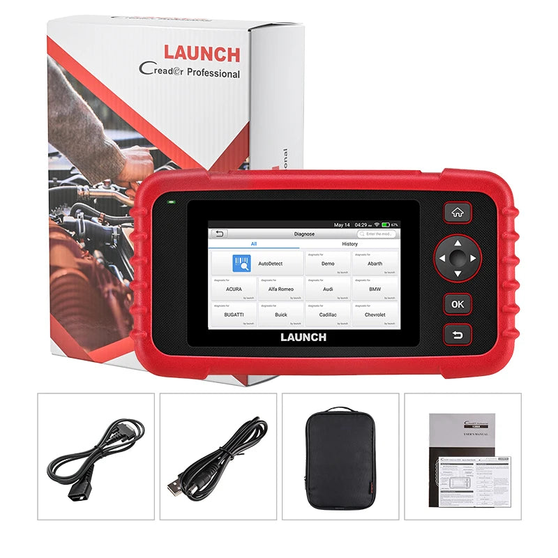 OBD2 Scanner – Autodiagnose Tool – Codelezer – Diagnostische Scanner – Autoscanner – 5 Inch Touchscreen – Wifi Updates