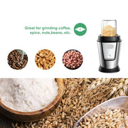 Slow Juicer - Juicer - Fruit and Vegetable Juicer - Juice Maker - 3-in-1 - Multifunctional Food Processor - 700W - Portable Juicer Blender - Personal Smoothie Mixer - Silver