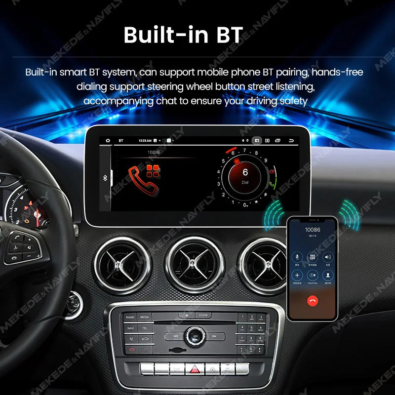 Carplay Autoradio – Android Autoradio – Multimediaspeler – Auto Stereo – GPS Navigatie – 10,25 Inch Scherm – Android 14 Systeem – 4 x 45W Output