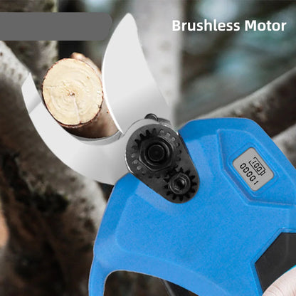 Elektrische Snoeischaar - Takkenschaar - Takkenzaag - Snoeizaag - Accu - 30MM - Borstelloze - Snijdiameter - Takken en Tuinonderhoud - 18V - 2x Accu - voor Bonsai