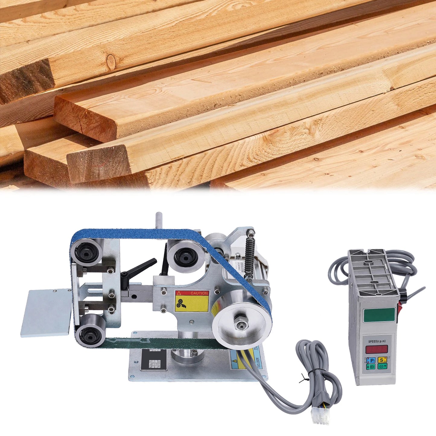 Bandschuurmachine – Bandschuur tool – Schuurmachine – Schuurapparaat – Borstelloze Motor – Traploze Snelheidsregeling - QUORE
