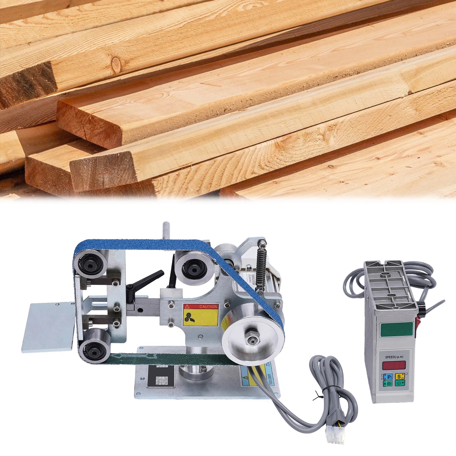 Bandschuurmachine – Bandschuur tool – Schuurmachine – Schuurapparaat – Borstelloze Motor – Traploze Snelheidsregeling - QUORE