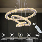 Hanglampen - Hanglampen Eetkamer - Hanglampen Woonkamer - Eglo Hanglampen - Lampen met Afstandsbediening - Slimme Hanglamp - D30x50CM - Hanglampen Eetkamer - Hanglampen Woonkamer - Eglo Hanglampen - Verlichtingsarmaturen