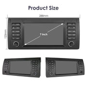 CarPlay - Multimedia Autoradio - Car CarPlay Scherm - Autoradio - 2 Din - Android 12 - Auto Multimedia Speler - Navigatie - voor BMW E39 E53 M5 1995-2003 - Audio Stereo - BT - GPS - Wifi - S3 (8Core 3G 32G)