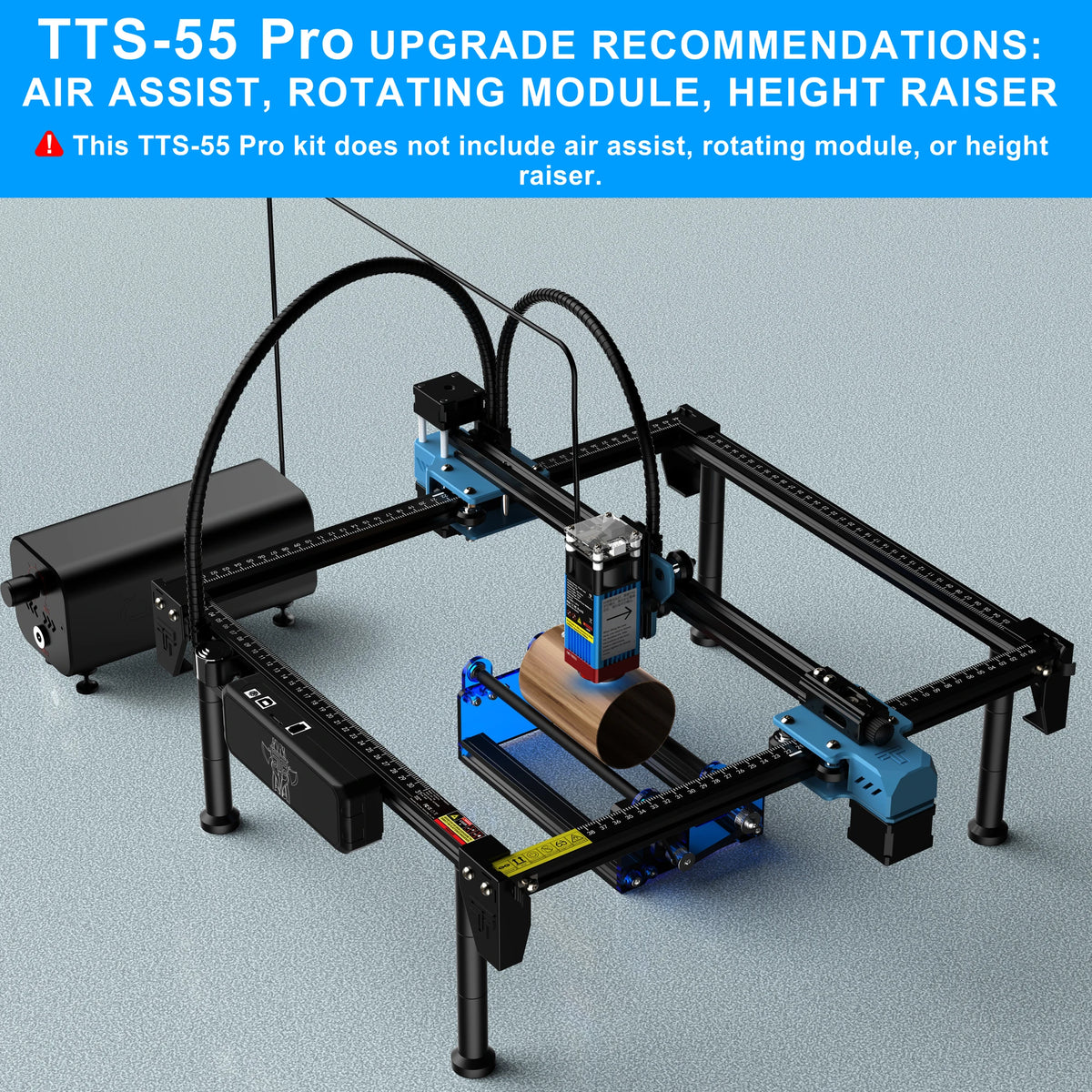 Twotrees Laser Engraving Machine TTS-55 PRO 40W TTS-10PRO 80W Metal Laser Engraver Wifi Control MDF Acrylic Acid Cutting Machine - QUORE