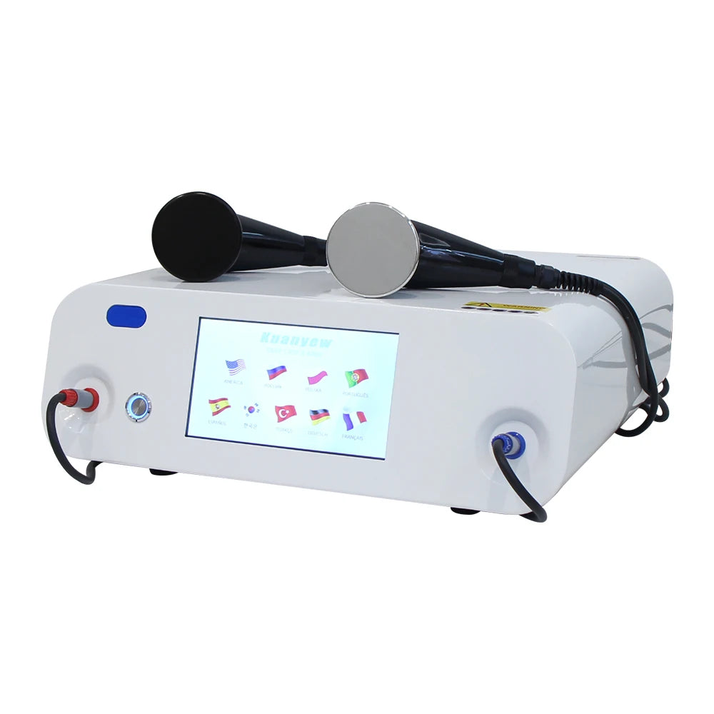 Thermo-therapie apparaat – Warmtebehandelingsapparaat – Diepe warmte massager – Spierpijn verlichter – Huidversteviger – 448 kHz frequentie – Duurzaam ABS & TPR materiaal - QUORE