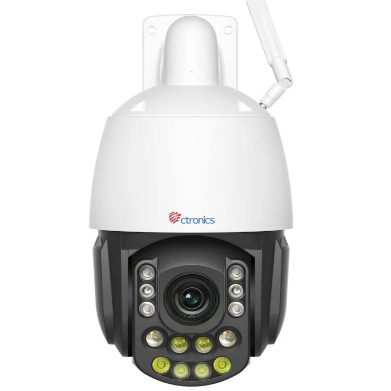 Beveiligingscamera – IP Camera – Buiten Camera – 4K Camera – Nachtzicht – 30X Zoom – Weerbestendig IP66 - QUORE