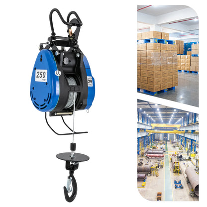Elektrische Takel – Elektrische Hijskraan – Stevige Takel – Industriële Takel – 1500W Motor – 250 Kg Capaciteit