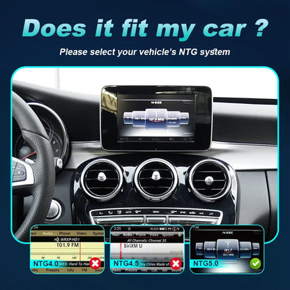 Carplay Module – Carplay Dongle – Draadloze Carplay Adapter – Multimedia Speler – Navigatiesysteem – 10,25 Inch Touchscreen – Wireless Carplay & Android Auto