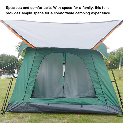 Outdoor Travel Camping Tent Waterproof Tent Portable Rainproof Sunshine-proof Tent Fishing Hiking Sunshine Shelter