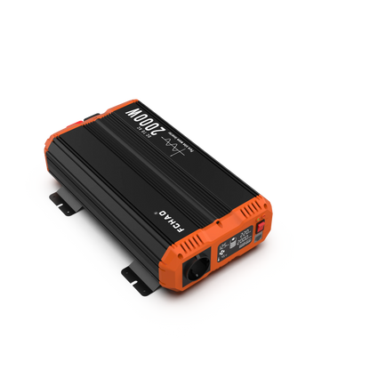 Zuivere Sinusomvormer – 2000W Omvormer – Zuiver Golf – 12V Naar 220V – LCD Display – Oververhittingsbeveiliging
