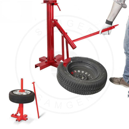 Handmatige Bandenwisselaar - Banden Demonteerapparaat - Band Vervanger - Banden Demonteermachine - 8–19 Inch - Banden Demontage Tool - Staal - Thuis of Werkplaats