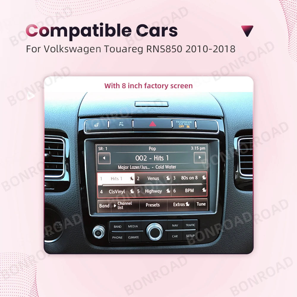 Carplay Interface – Android Auto Adapter – Draadloze Connector – Navigatiemodule – Infotainmentsysteem Upgrade – Draadloos CarPlay En Android Auto – GPS En Bluetooth – Mirror Link Ondersteuning - QUORE