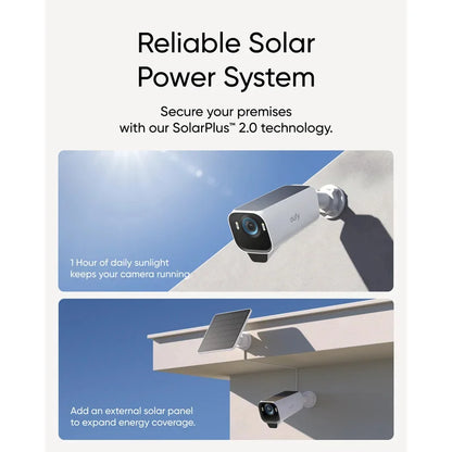 Beveiligingscamera – Camerabewaking – Buitencamera – IP-camera – Bewakingscamera – 8MP 4K UHD – Zonne-energie & AI Nachtzicht