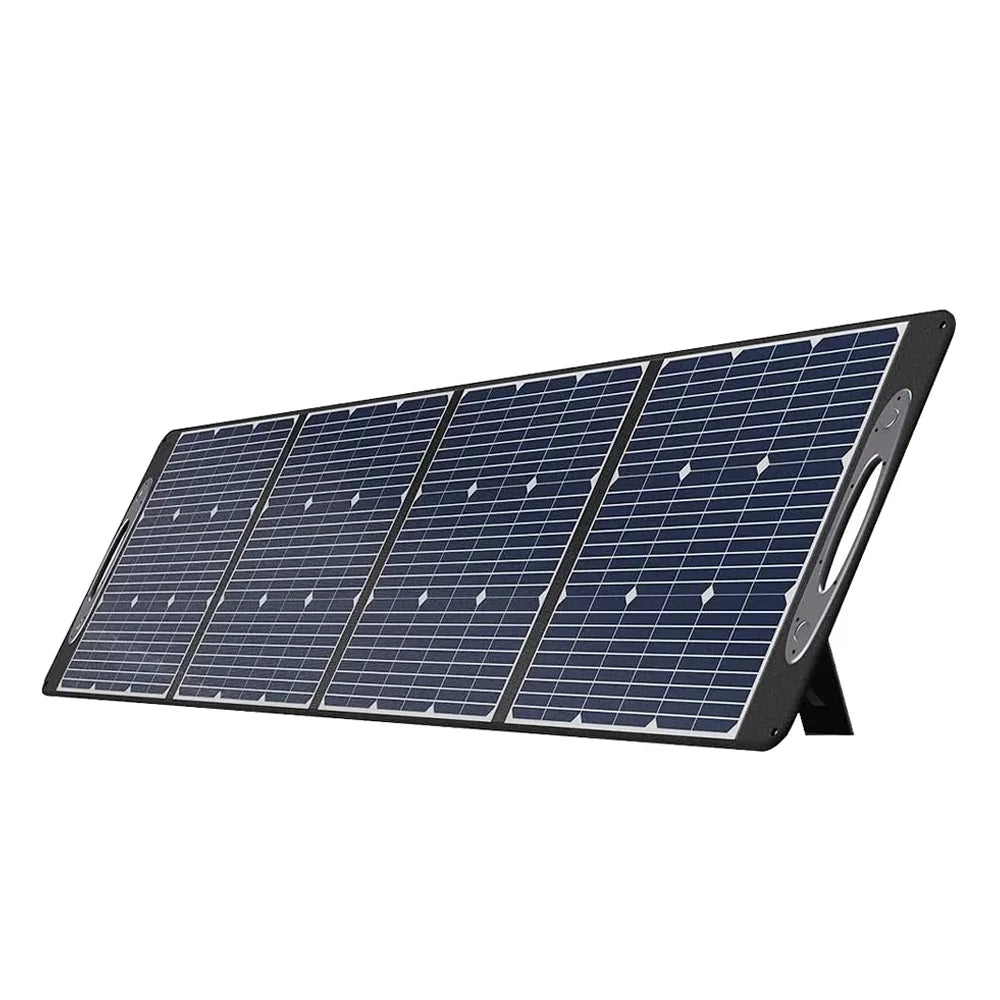 Draagbaar Zonnepaneel – Opvouwbaar Zonnepaneel – Compact Zonnepaneel – Mobiel Zonnepaneel – 200W Vermogen – Monokristallijn – Spatwaterbestendig