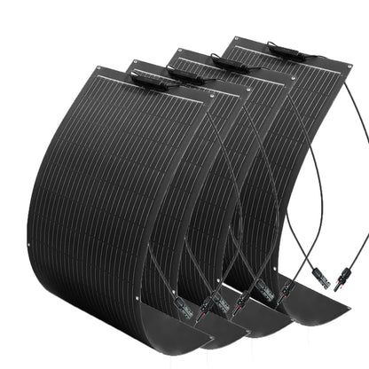 Zonnepaneel - Zonnepanelen - Monokristallijn - Flexibel - Buigzaam - Waterdicht - 400W - Geschikt voor Dak - Camper - Boot - Balkon