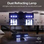 Steelstofzuiger Draadloos - Steelstofzuiger - Stofzuiger - Steelstofzuiger Snoerloos - Krachtige Zuigkracht - 23kPa - 25.2V - 2500mAh - 400W - Zwart