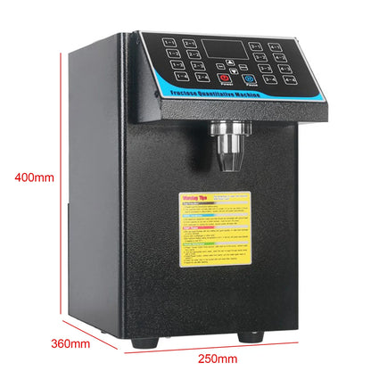 Fructose Dispenser – Suikerdosering – Drankdosering – Horecadispenser – Zoetheidsregelaar – 7,5 Liter Inhoud – RVS 304 Materiaal