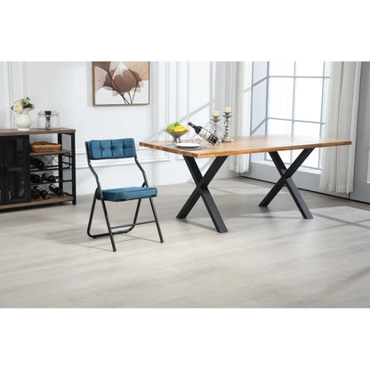 Opvouwbare Stoelen – Klapstoelen – Eetkamerstoelen – Campingstoelen – Tuinstoelen – Comfortabel Kussen – Stalen Frame