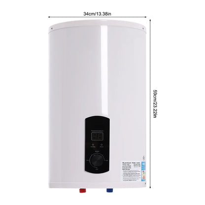 Geiser – Elektrische Boiler – Warmwaterketel – Waterverwarmer – Opslagboiler – 30 Liter Inhoud – 2000 Watt Vermogen