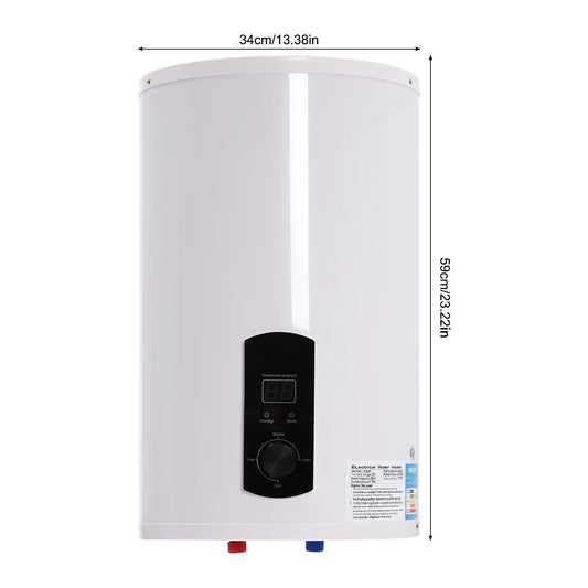 Geiser – Elektrische Boiler – Warmwaterketel – Waterverwarmer – Opslagboiler – 30 Liter Inhoud – 2000 Watt Vermogen