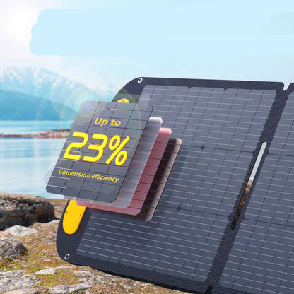 Zonnepanelen - Zonnepaneel Systeem - Opvouwbaar - Draagbaar - Zonne Energie - 220W - Waterdichte - Complete 48V Solar Kit voor Buiten, Camping of Thuisgebruik