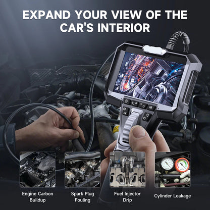 Endoscoopcamera – Endoscoop – Inspectiecamera – Borescoop – Flexibele Lens – 2MP HD Camera – IP67 Waterdicht - QUORE